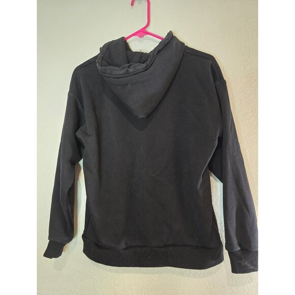 Reindeer Hoodie Rudolph Womens Small Holiday Sweatshirt Funny Casual Wear - Picture 2 of 8